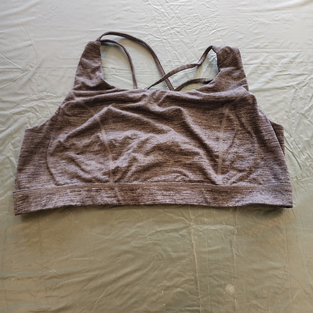 Torrid sports bra color grey size 3